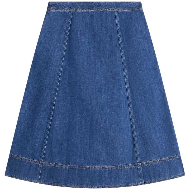 Джинсовая мини-юбка Women's Tommy Hilfiger, Denim Blue 1BJ — фото 3