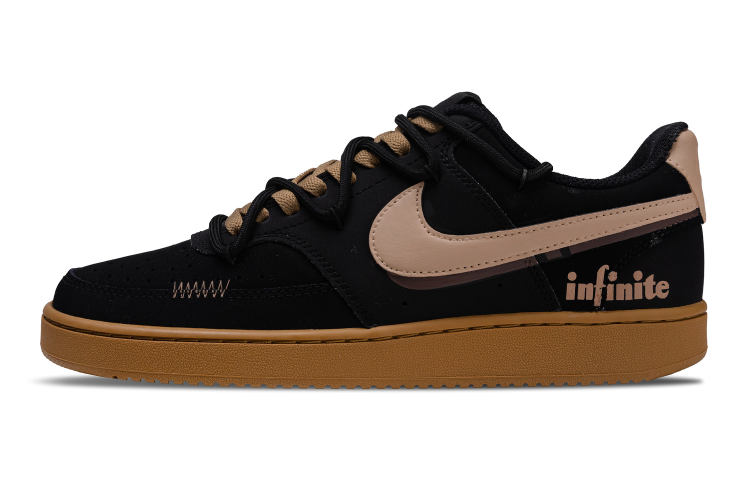 

Nike Court Vision 1 амортизирующие, износостойкие низкие кроссовки для скейтбординга мужские black brown