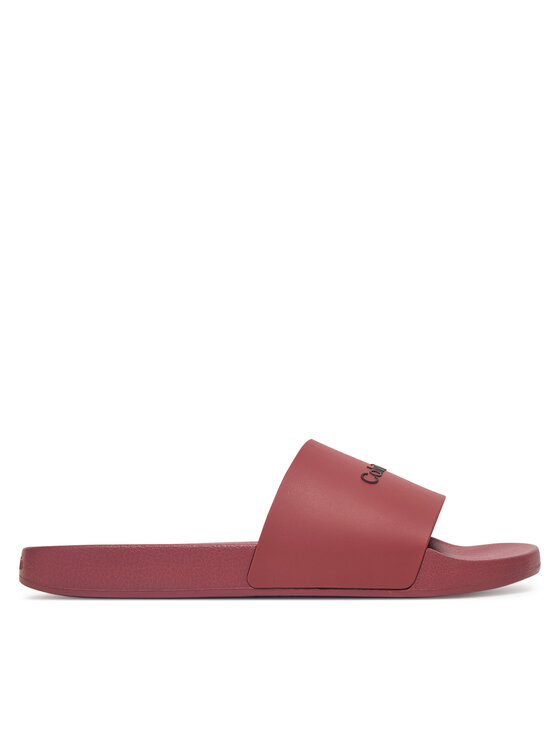 

Мюли Pool Slide Rubber HM0HM00455 Calvin Klein, красный
