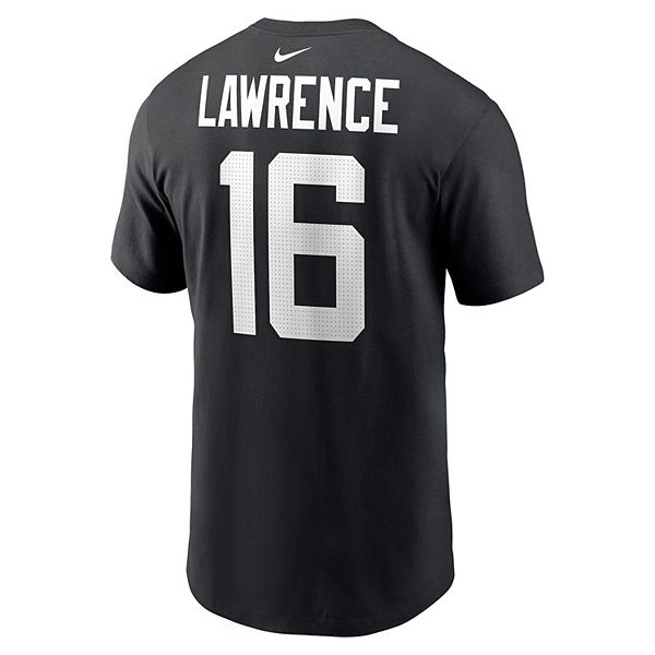 Футболка с именем и номером игрока Trevor Lawrence Jacksonville Jaguars Nike — фото 4
