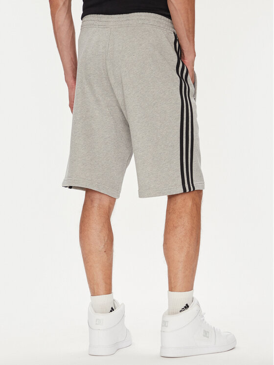 Спортивные шорты regular fit adicolor 3-Stripes JY1381 Adidas, серый — фото 3