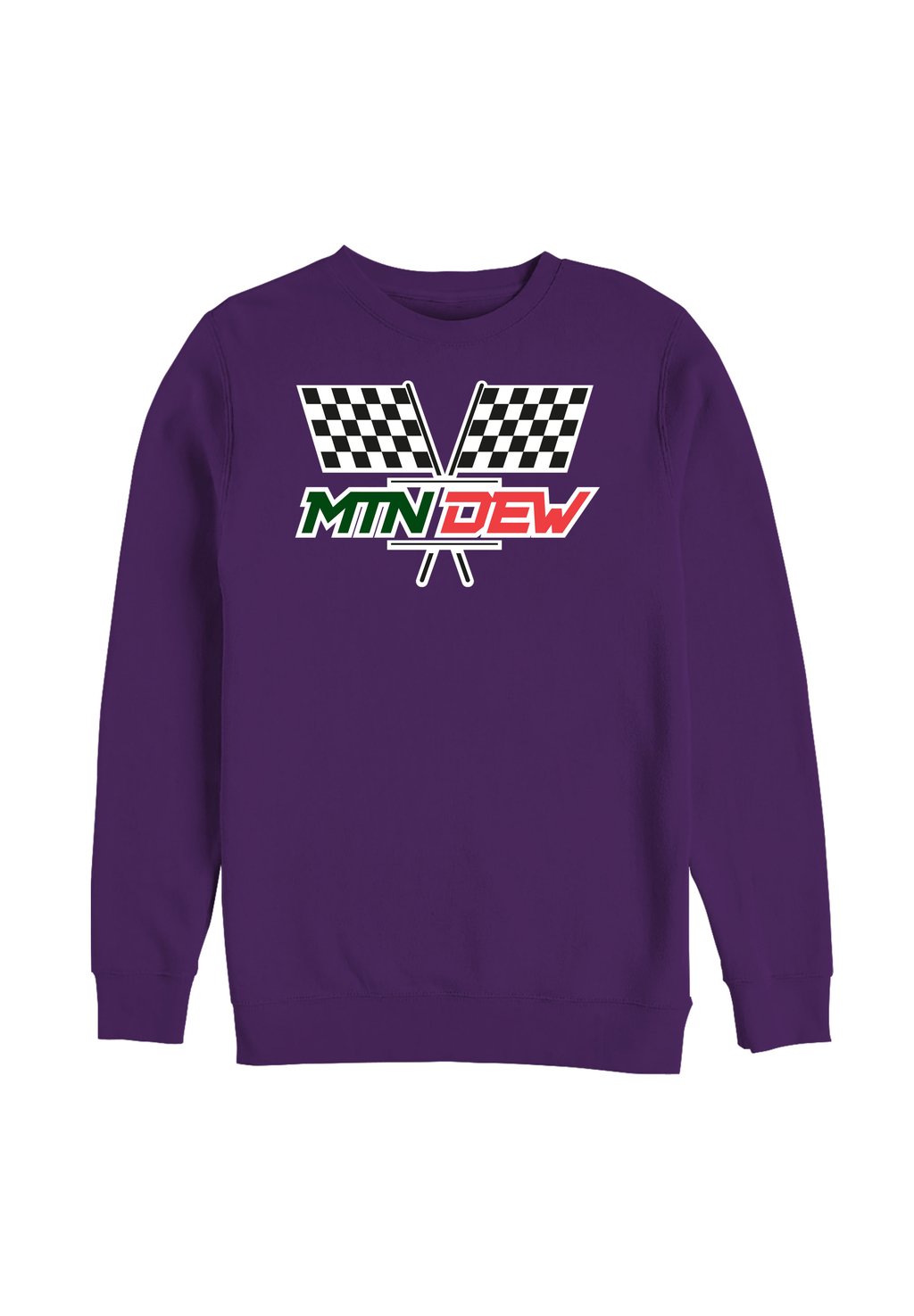 

Толстовка MOUNTAIN DEW RACING FLAGS Henry Tiger, темно-фиолетовый