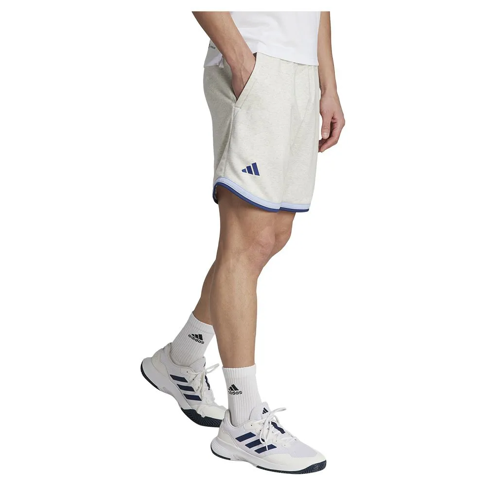 Шорты adidas Clubhouse Classic French Terry Premium 7´´, бежевый — фото 4