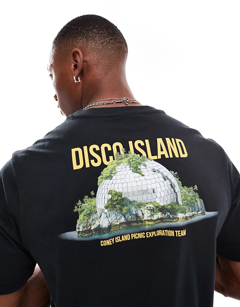 

Футболка Disco Land черного цвета Coney Island Picnic