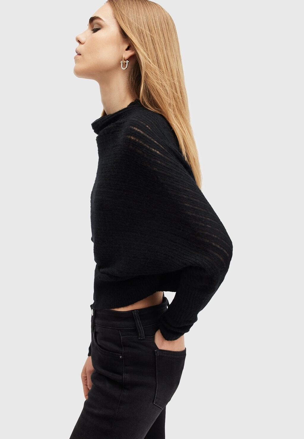 

Джемпер RIDLEY LADDER AllSaints, черный