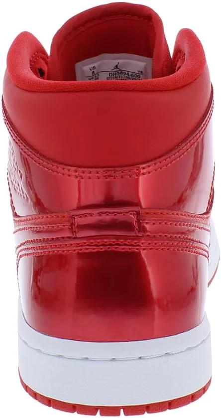 Мужские кроссовки Jordan Air 1 Mid Hi-Top Nike, красный — фото 4