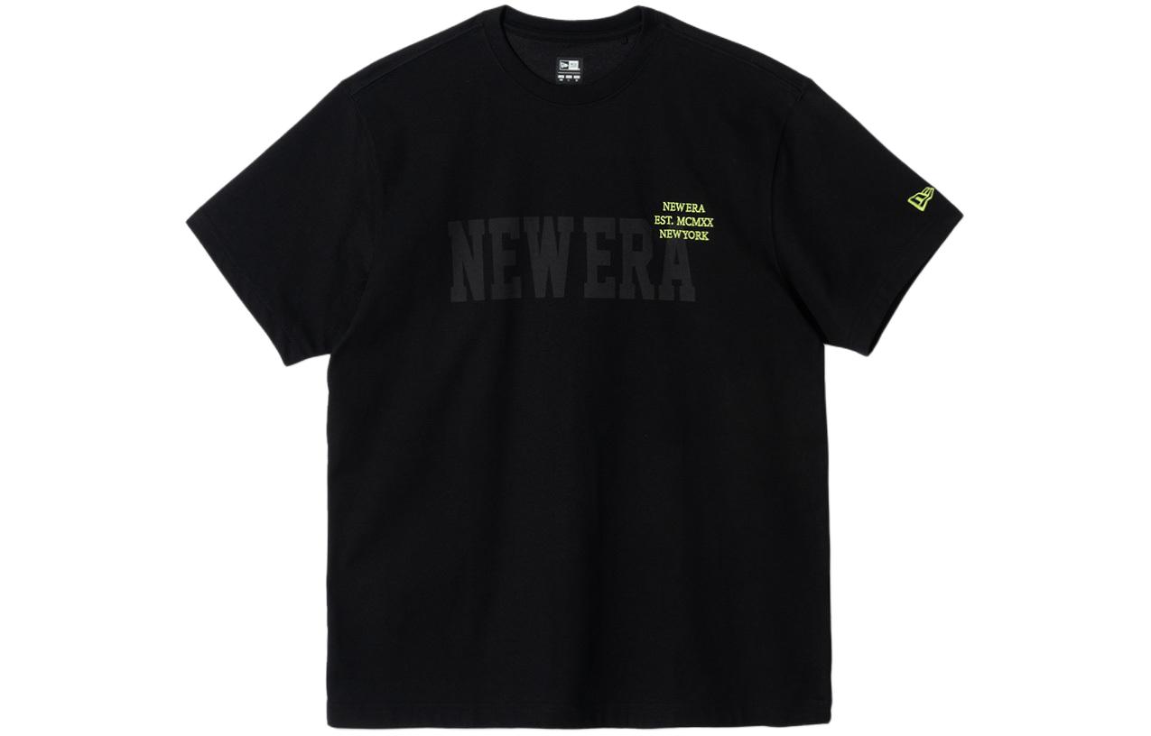 

New Era Футболка унисекс черная SS24, Черный, New Era Футболка унисекс черная SS24