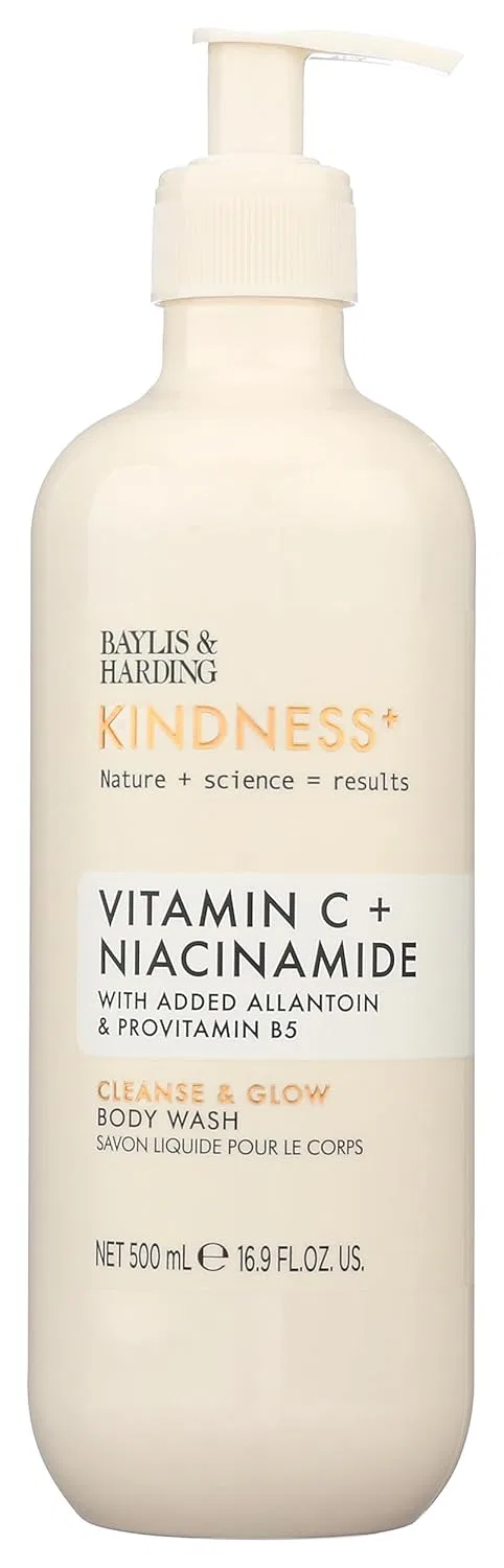Гель для душа Baylis & Harding Kindness + с витамином C и ниацинамидом, аромат апельсина и манго, 500 мл Baylis & Harding