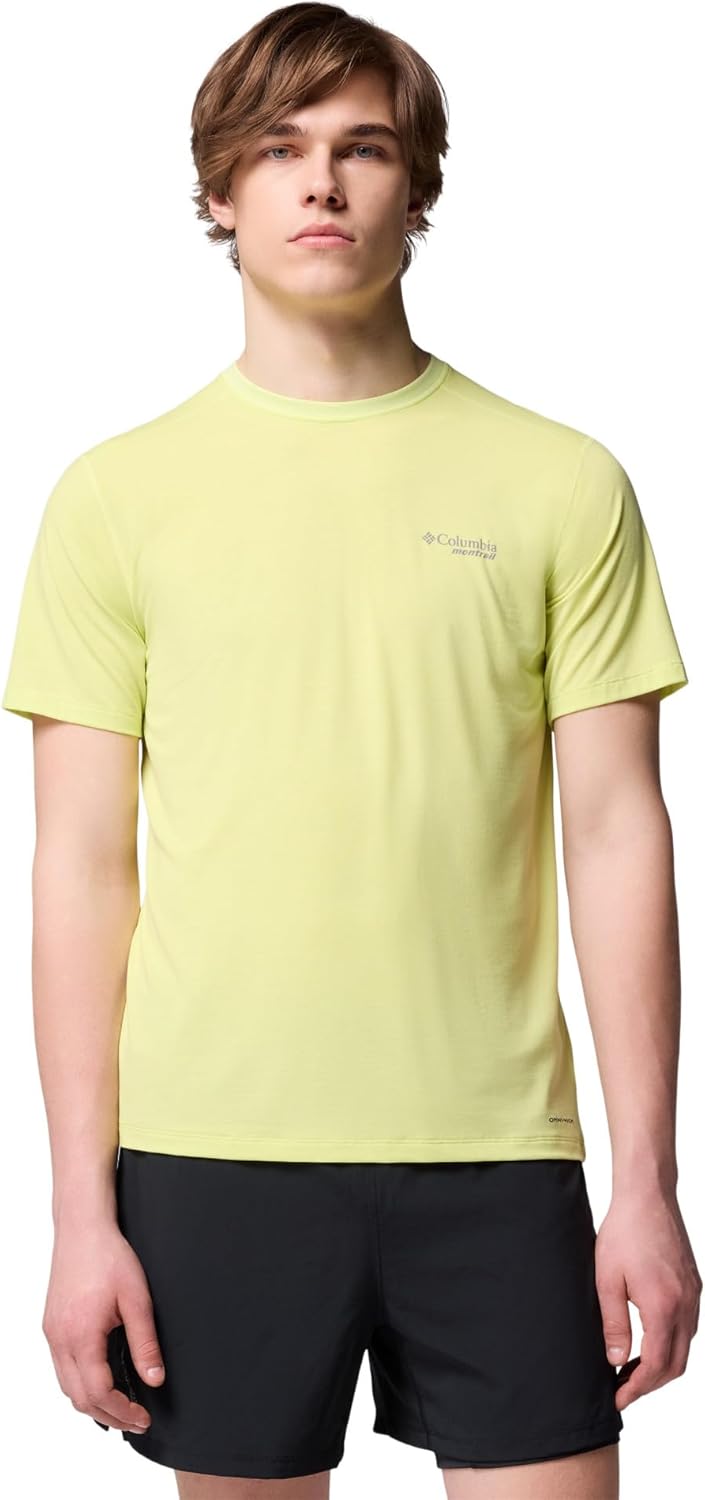 

Мужская футболка Columbia Endless Trail Running Tech Tee, размер M, Neon Light