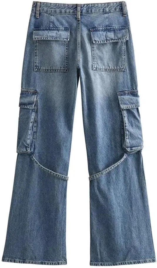 Джинсы с карманом, Pants1 — фото 4