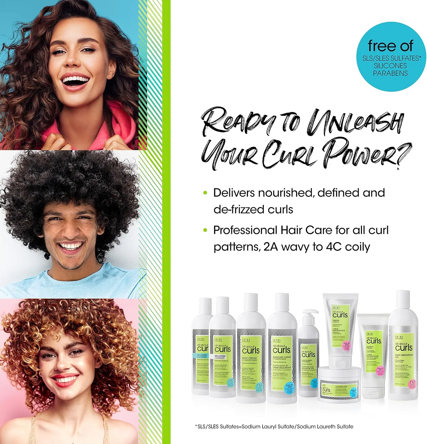 Крем для лица All About Curls — Дневной для завитков Bouncy Cream, 298.7 мл — фото 4