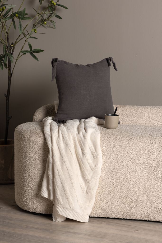 

Чехол на подушку Venture Home Nora Dark Grey, серый