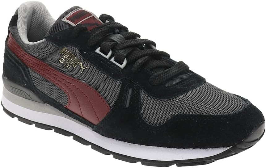 Мужские кроссовки PUMA Rx 737 Vintage на шнуровке - повседневные, серые — фото 2