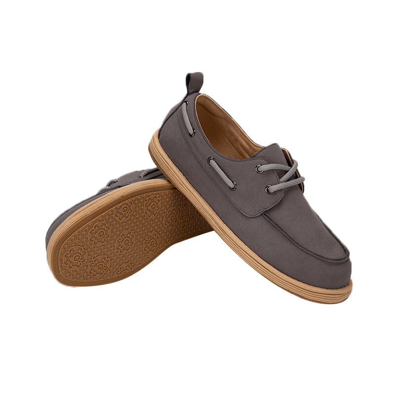 Туфли мужские Men"s Casual Men Low-Top Bian Fumao, серый — фото 3