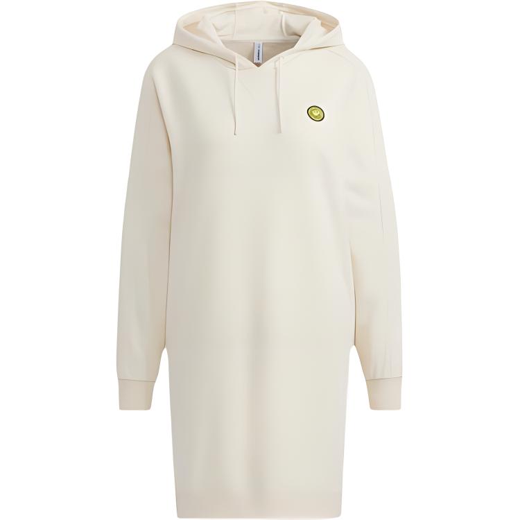 

Женское длинное платье с рукавами белое Adidas Neo