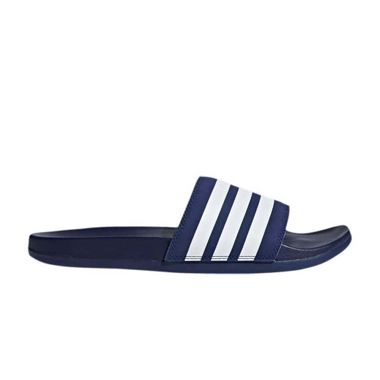 

Шлепанцы Adilette Comfort Slides 'Dark Blue White', синий