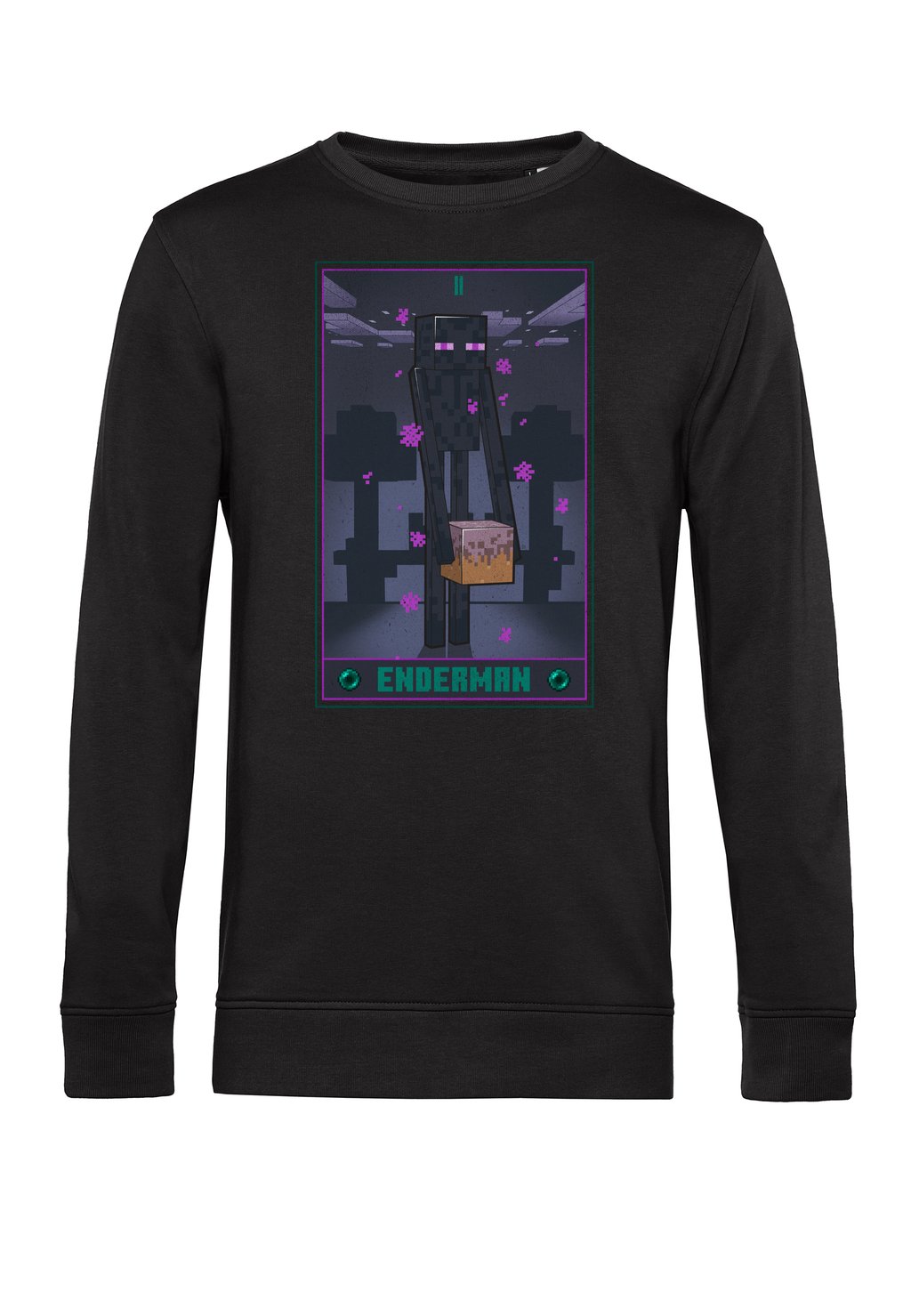 

Толстовка MINECRAFT ENDER TAROT Henry Tiger, черный