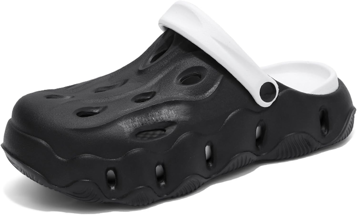 

Унисекс легкие мягкие сабо из EVA с перфорацией, дышащие, на плоской подошве, с круглым носком, повседневная обувь для улицы и дома, сада, пляжа, бассейна, летняя обувь для мужчин и женщин, для ежедневного комфорта и ходьбы Psieicwm, белый