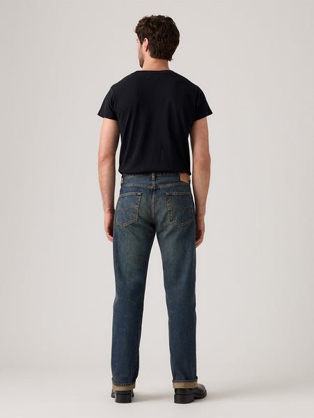 Винтажные джинсы LEVI'S 1955 года, модель 501 ORIGINAL, цвет индиго, размер Medium Levi's, Medium Indigo - Worn In — фото 3