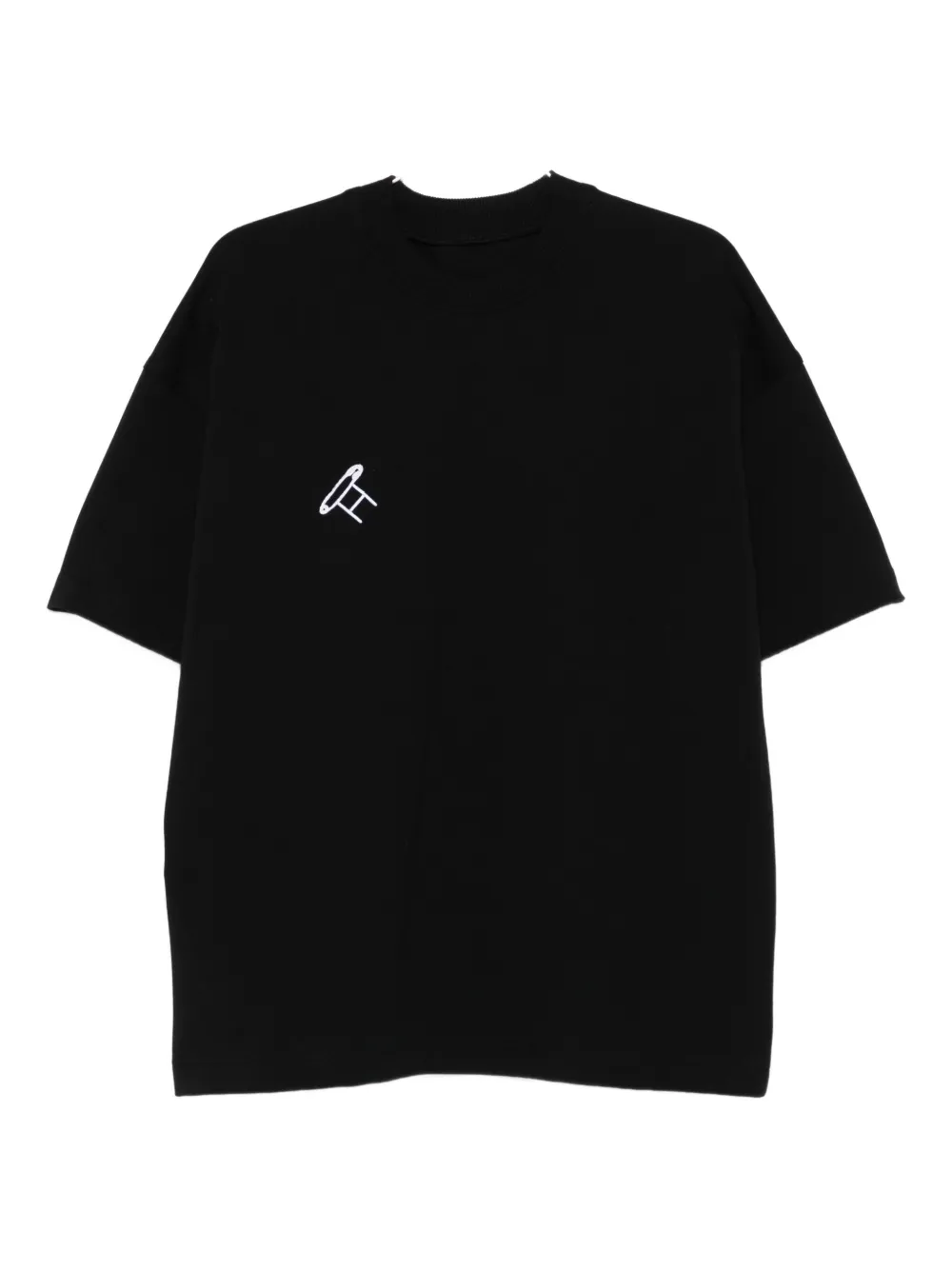 

Футболка с булавкой HAMZA, черный