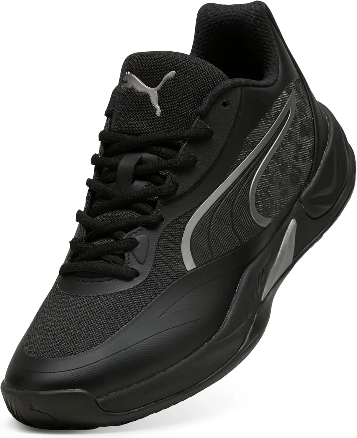 Мужские кроссовки Puma All-Pro Nitro Skybreak, черный/серебряный — фото 2