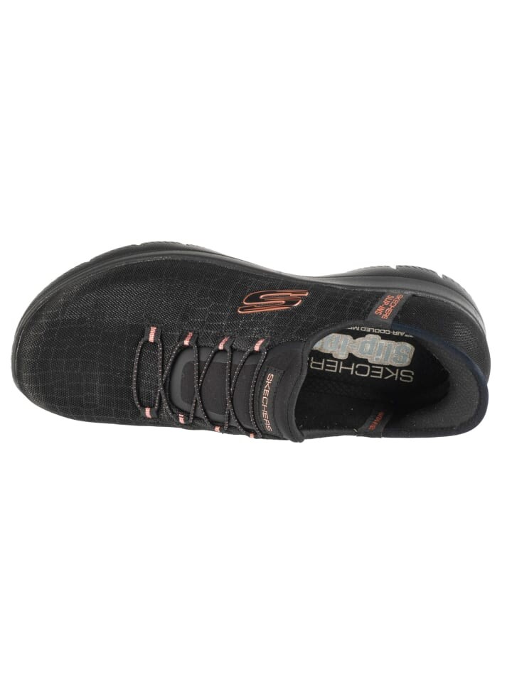 Кроссовки на шнуровке Skechers Slip-Ins: Summits - Key Pace, черный — фото 3
