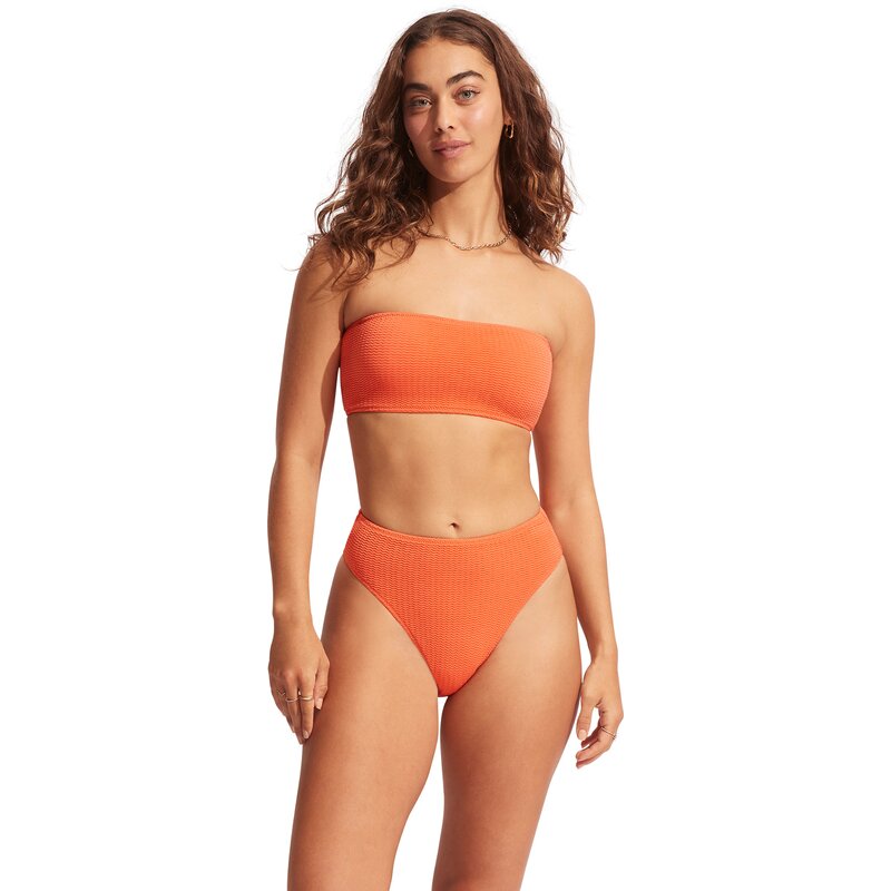 

Топ бикини для дайвинга с трубкой Seafolly, цвет mandarin