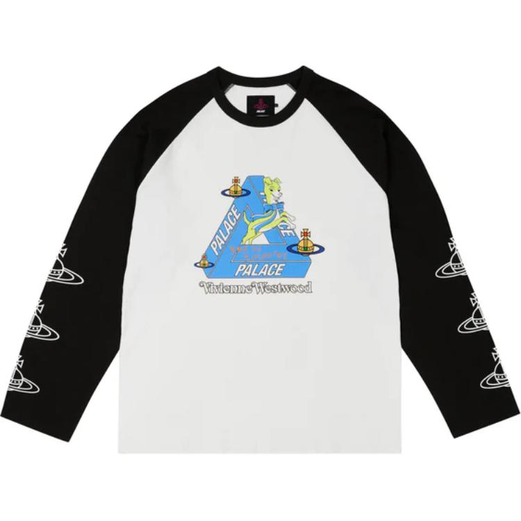 

Футболка Vivienne Westwood с рукавом реглан PALACE, черный