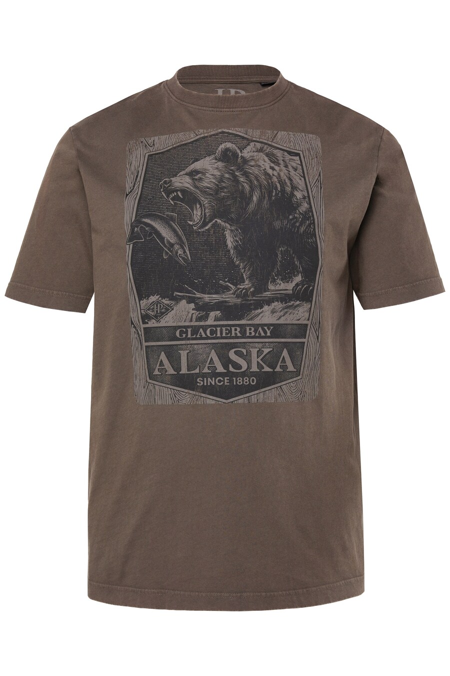 

Футболка JP1880, Mocha/Dark brown