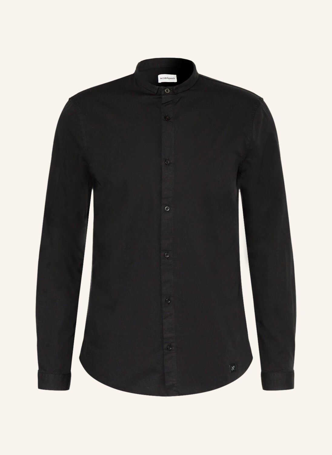 

Рубашка NOWADAYS Slim Fit, черный