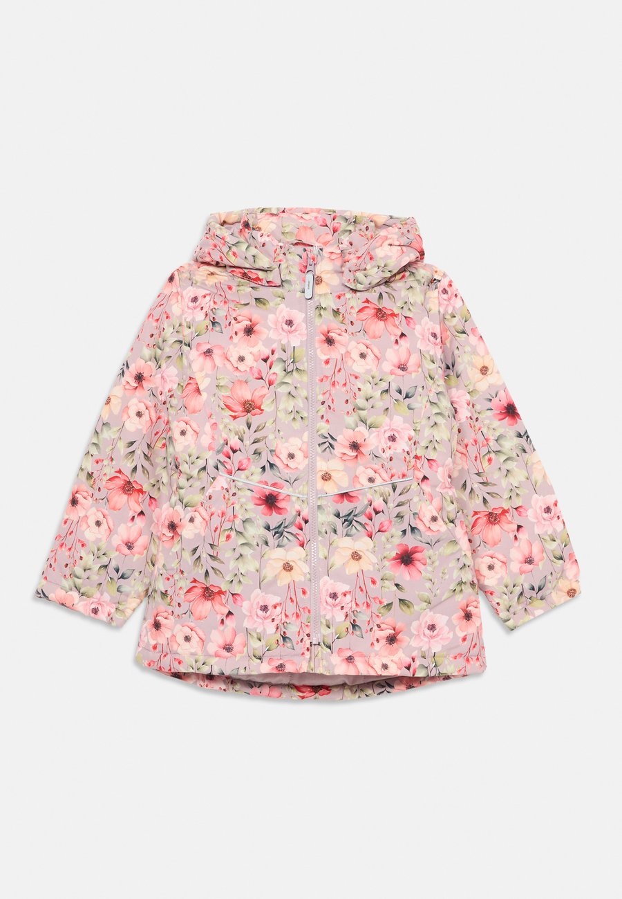 Зимнее пальто Name it NKFMAXI AOP NOOS, Violet Ice/Mauve