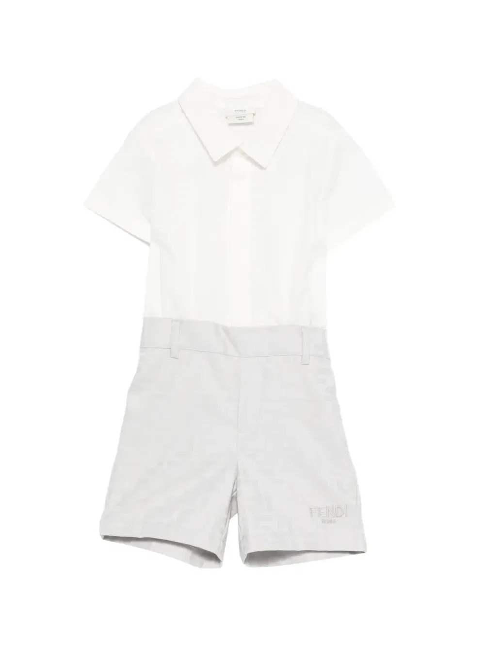 Комбинезон Fendi Kids, белый