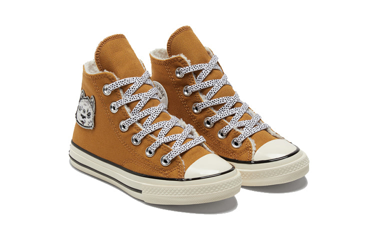 Кеды Converse Chuck Taylor All Star 1970s Canvas Shoes K Brown/White, белый — фото 3