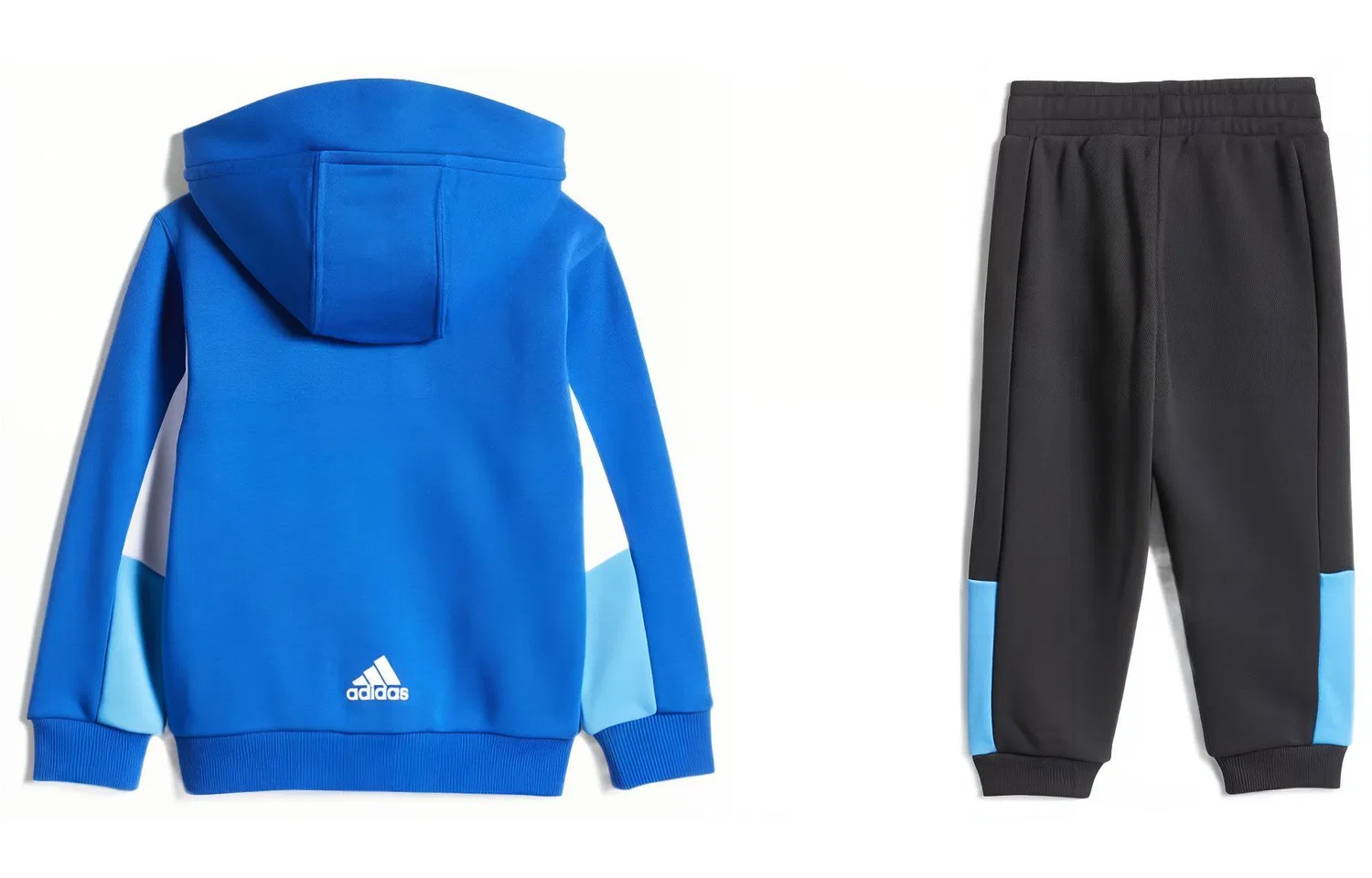 Детский спортивный костюм Adidas Casual Sportswear сине-черный — фото 3