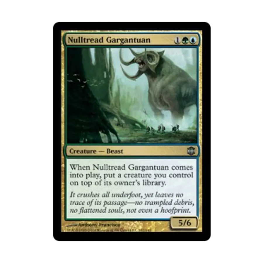 

CCG Нультред Гаргантюан (U), MTG - Alara Reborn