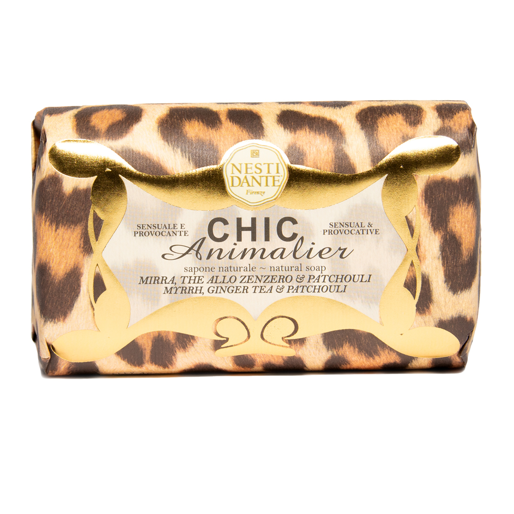 

Мыло bronze leopard soap bar Nesti Dante, вес 250 гр.
