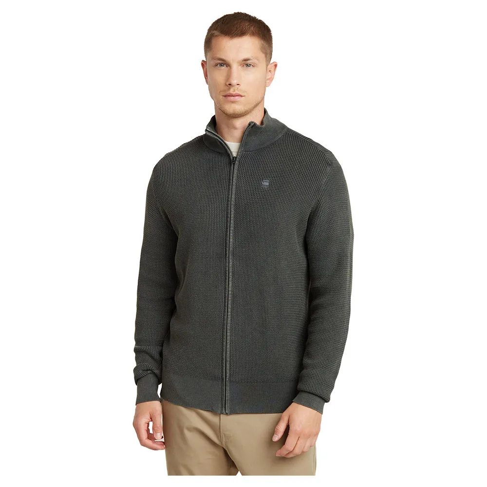 

Свитер G-Star Serrated full zip, серый