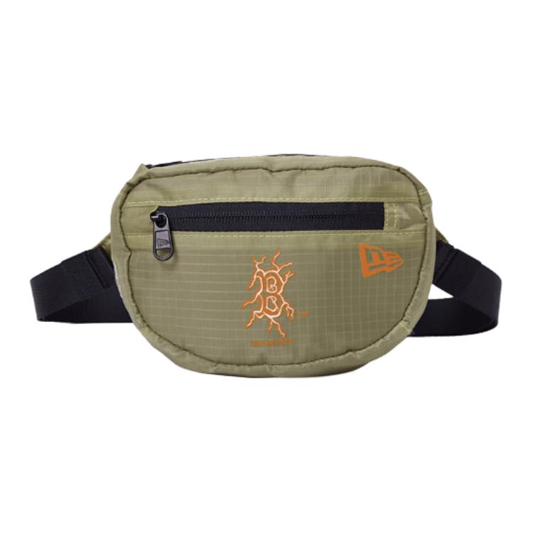 

New Era Одноплечевая кроссбоди поясная сумка MLB Collaboration Fabric унисекс зелёная, Green