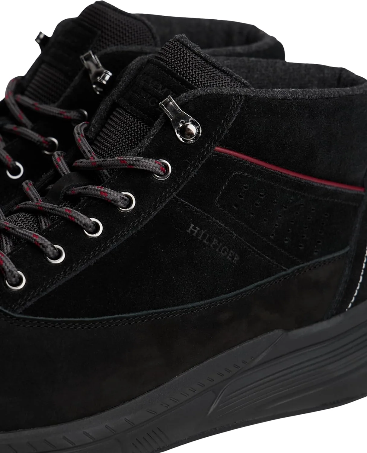 Мужские ботинки Tommy Hilfiger Hilfiger W NBK SDE Boot Fm0fm05609 Hybrid Boots, черный — фото 4