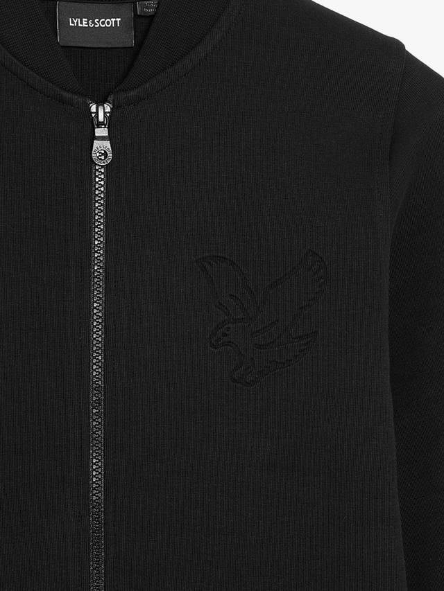 Детская куртка Eagle из хлопковой смеси Lyle & Scott, Z865 Jet Black — фото 3