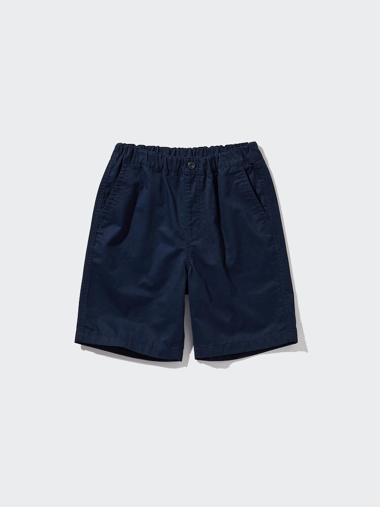 

Легкие шорты твил Uniqlo, цвет 69 синий