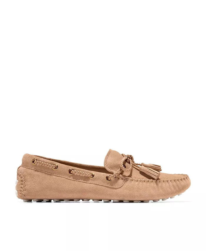 Женские лоферы-водители Gissella Cole Haan, коричневый/бежевый — фото 2