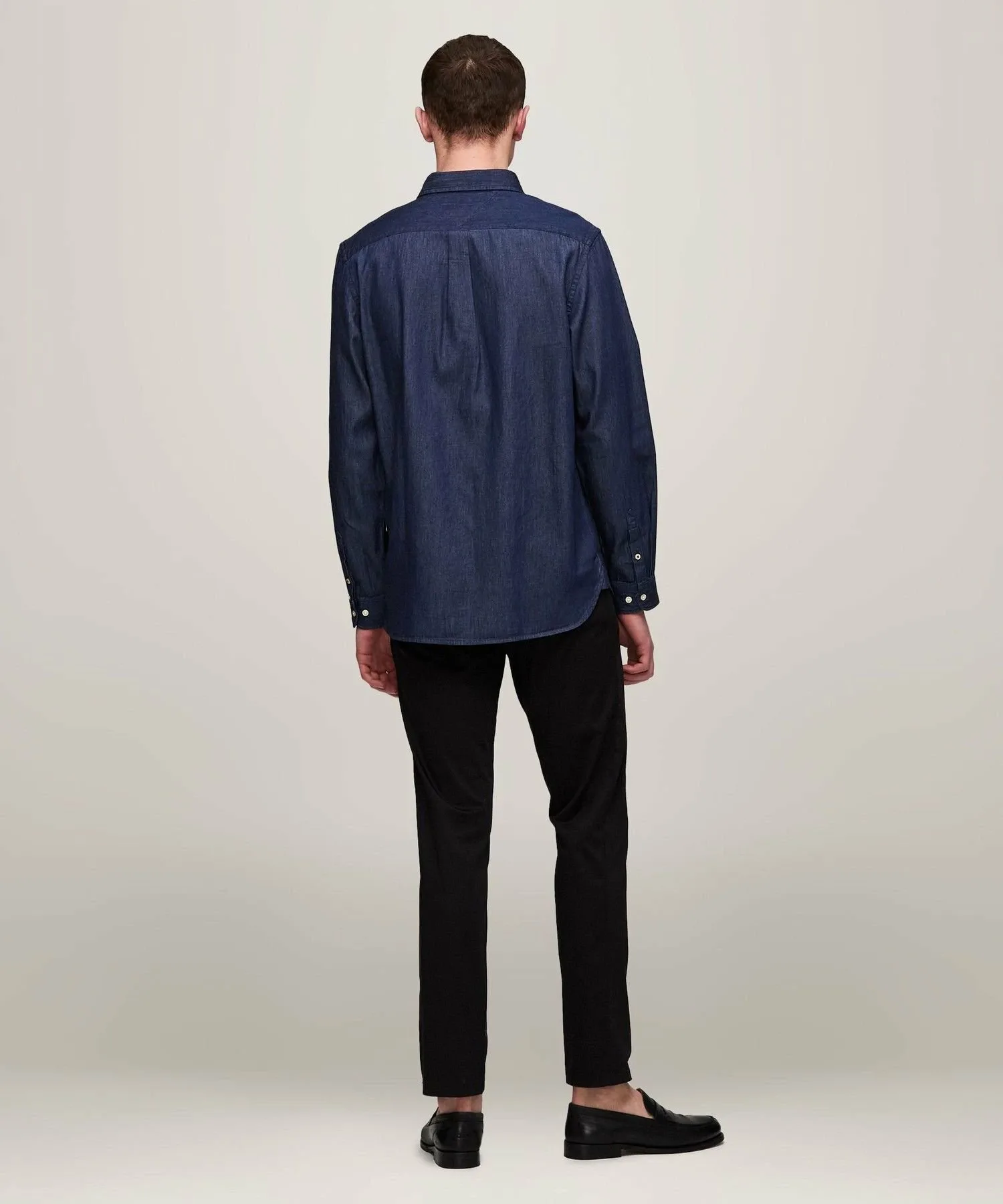 Рубашка AK WCC из индиго-джинса RF TOMMY HILFIGER, Blue 0GY — фото 2