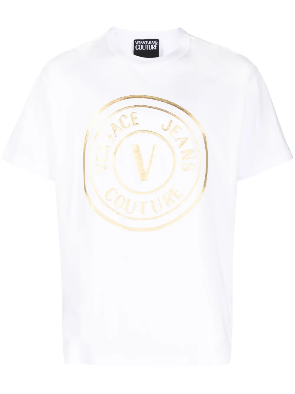 

Футболка с принтом Versace Jeans Couture, белый