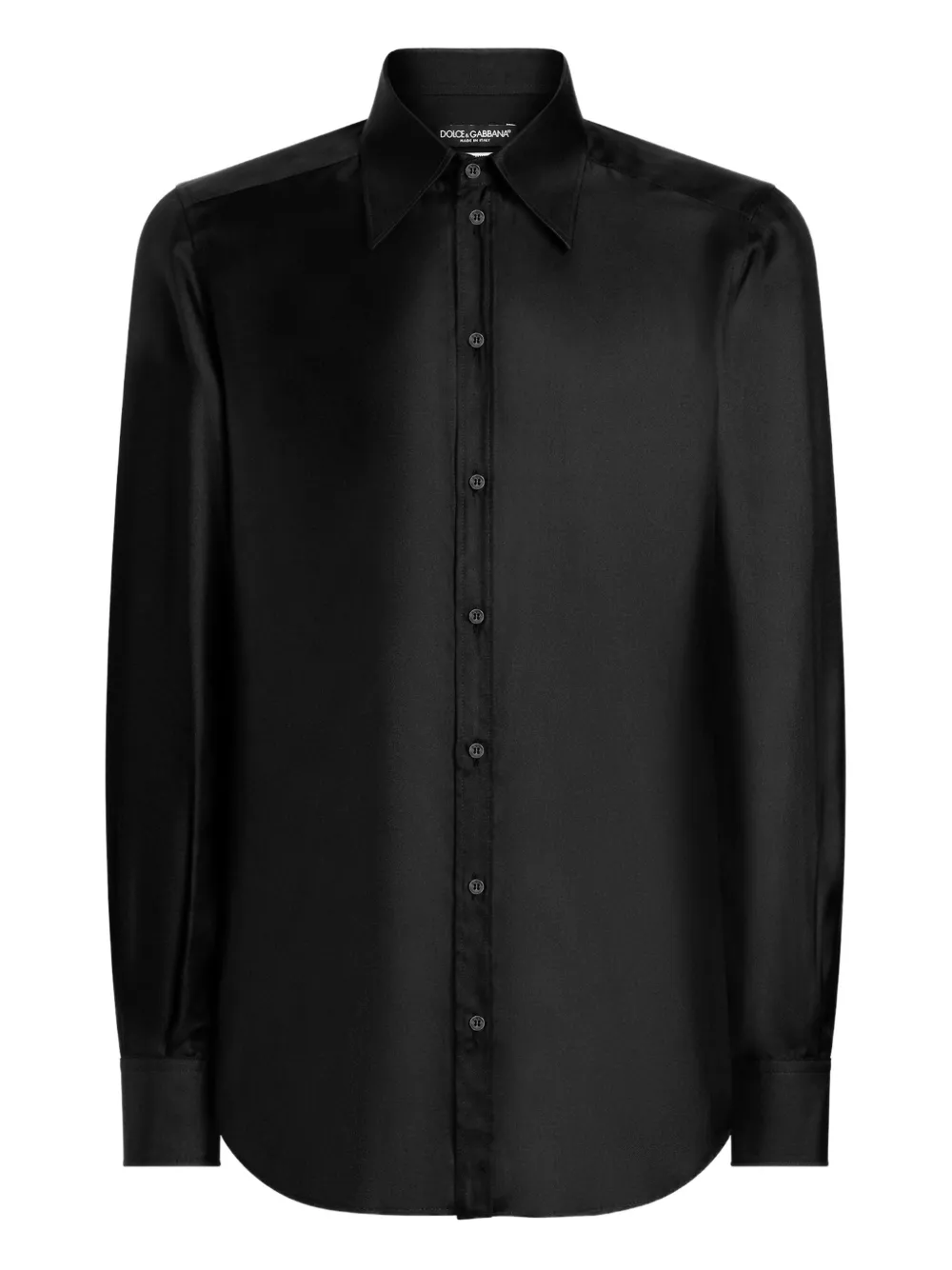 

Рубашка с длинными рукавами DOLCE & GABBANA, черный