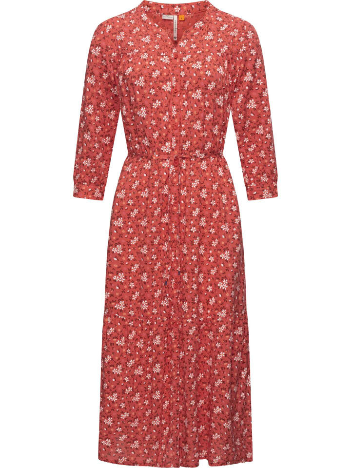 

Короткое платье ragwear Sommerkleid Meve, цвет Raspberry