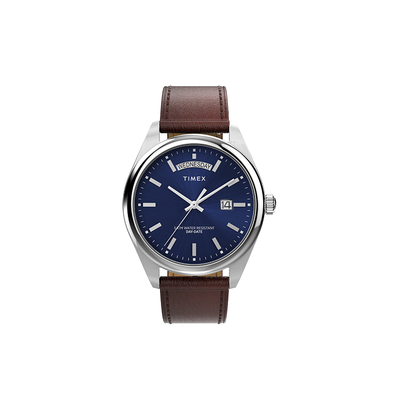 

TIMEX Часы World Time Reissue 39mm, Blue