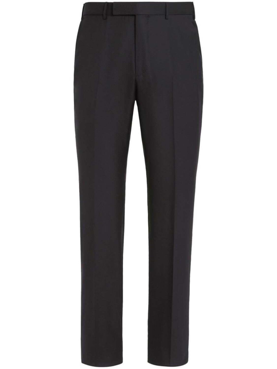 

Zegna шерстяные брюки строгого кроя, черный