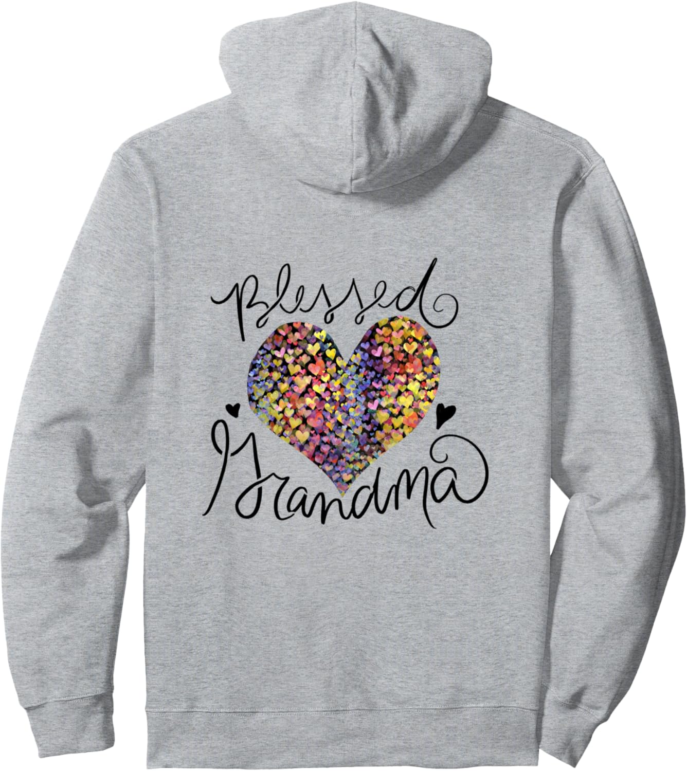 

Дизайн ко Дню бабушки и дедушки. Благословение бабушки. Искусство для внуков. Толстовка с надписью «Бабушка» Grandma Snugg, серый