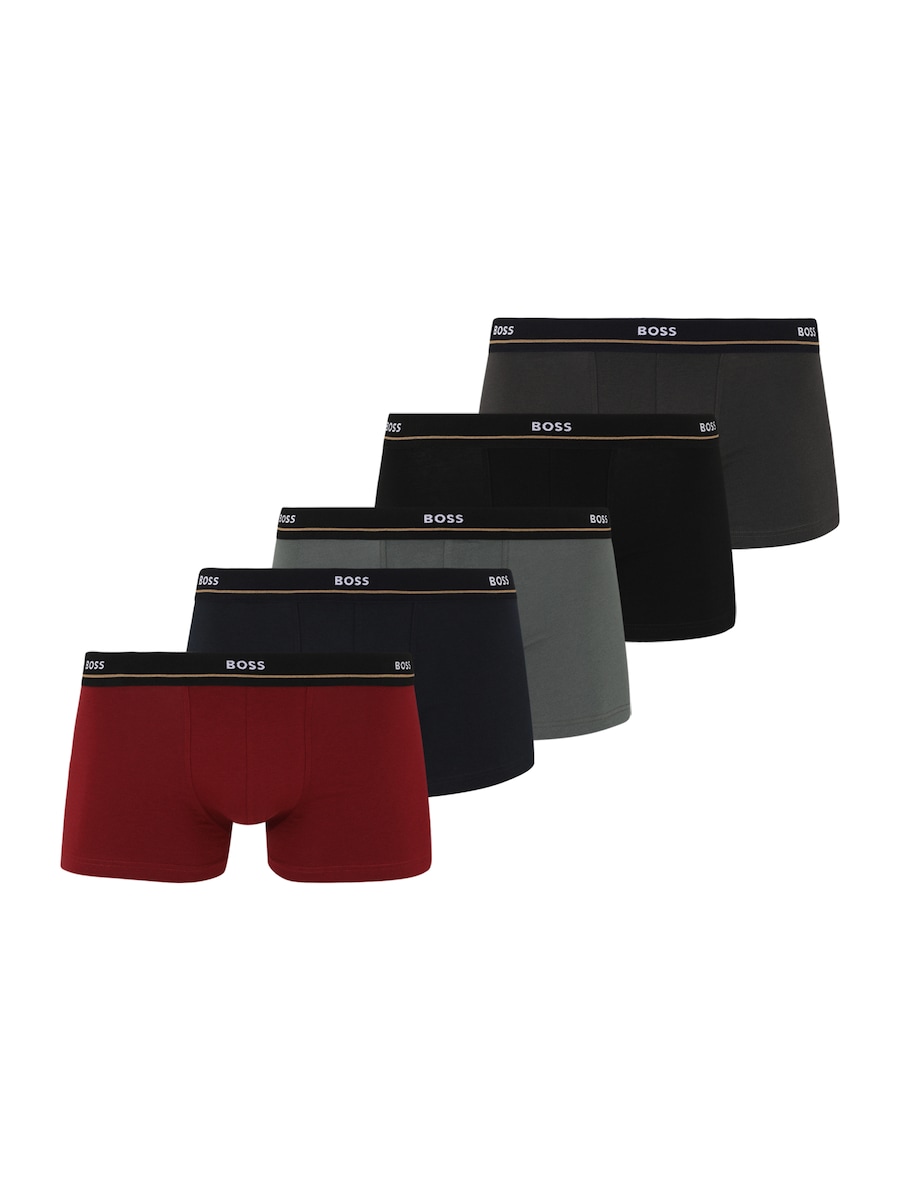 

Боксеры BOSS Essential, темно-синий/серый/темно-серый/бордовый/черный